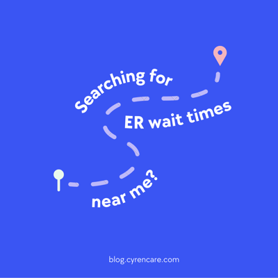 Searching for 'ER wait times near me'?